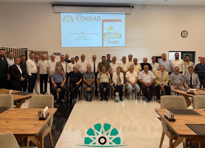 KONSİAD İzmir Şubesinin 1. Kuruluş yıldönümü kutlandı
