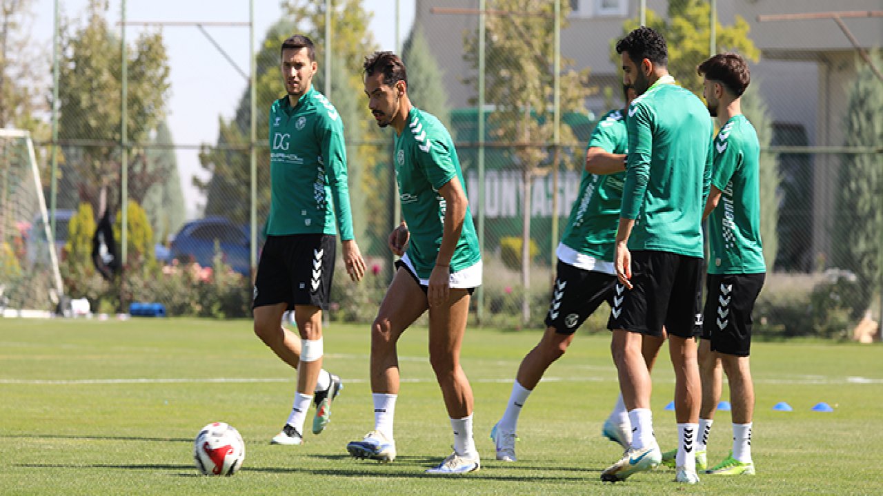 Konyaspor'da Başakşehir hazırlıkları sürdü