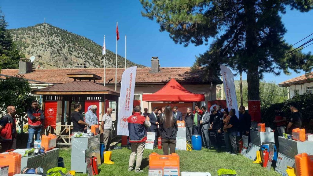 Bozkır'ın elması 'İyi Tarım'la taçlandı