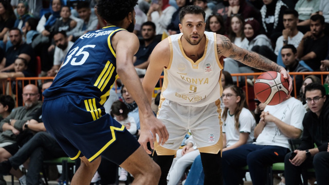 Konya Büyükşehir basketbolda coştu