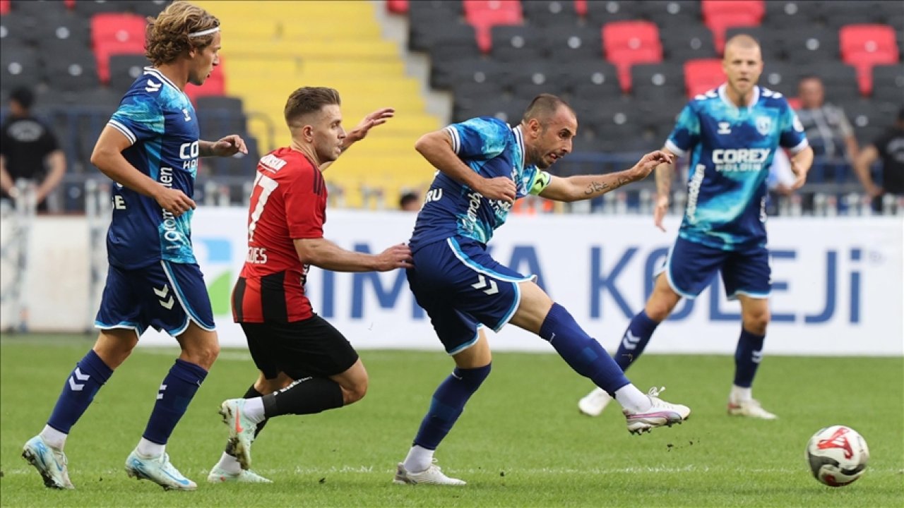 Gaziantep FK Samsunspor maçında kazanan yok