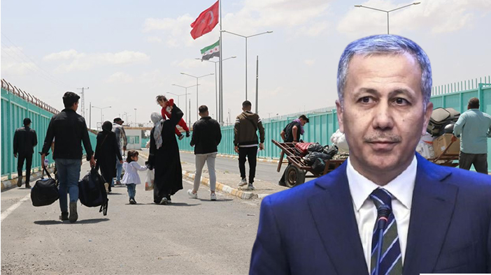 Bakan Yerlikaya, Türkiye’den ayrılan Suriyelilerin sayısını duyurdu