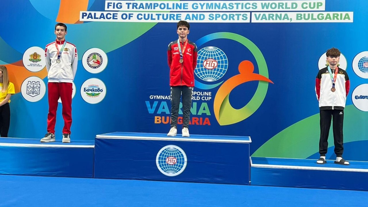 Karatay jimnastikte yeni başarı elde etti