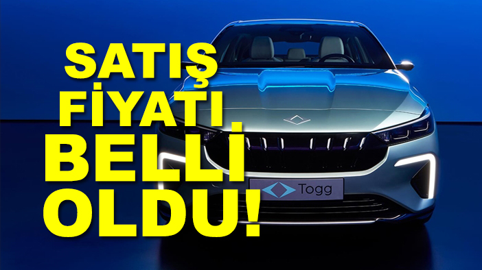 Togg’un Almanya’daki satış fiyatı belli oldu!
