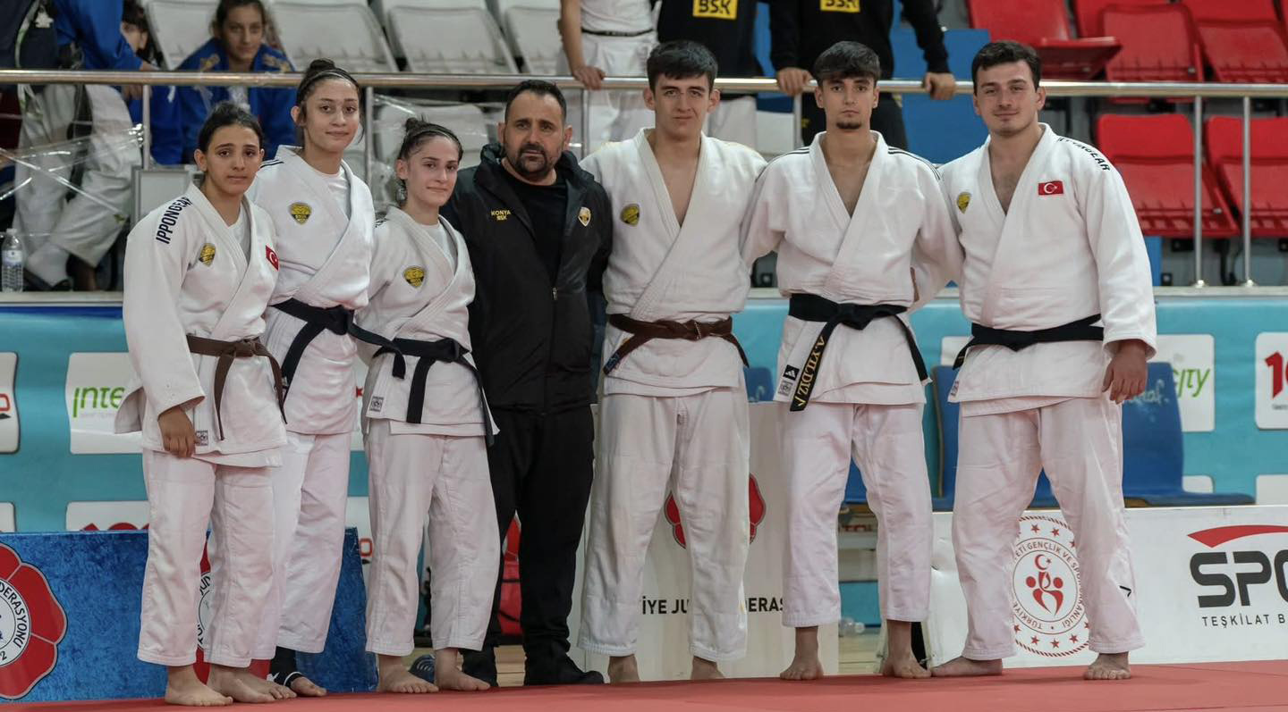 Konya BŞB judo takımı 1. Etapta 27 puan topladı