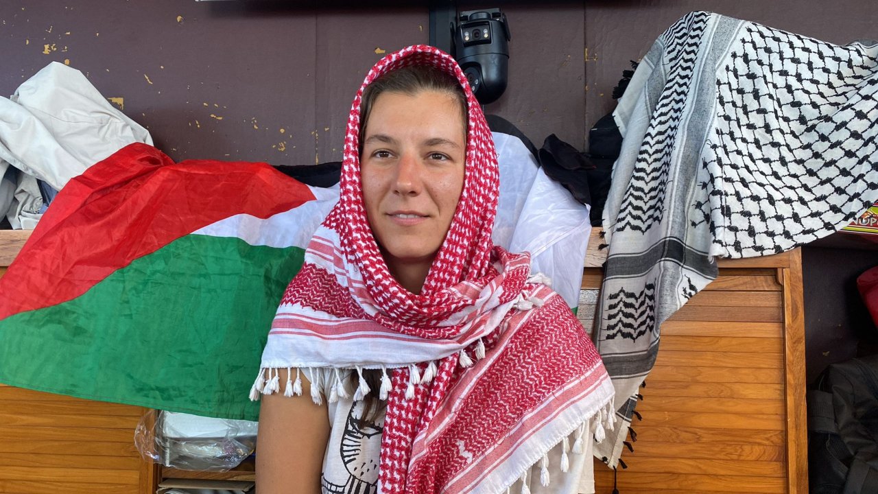 Küresel Sumud Filosu aktivistleri, İsrail'in engellemelerine karşı barışçıl direnişte bulunmayı planlıyor