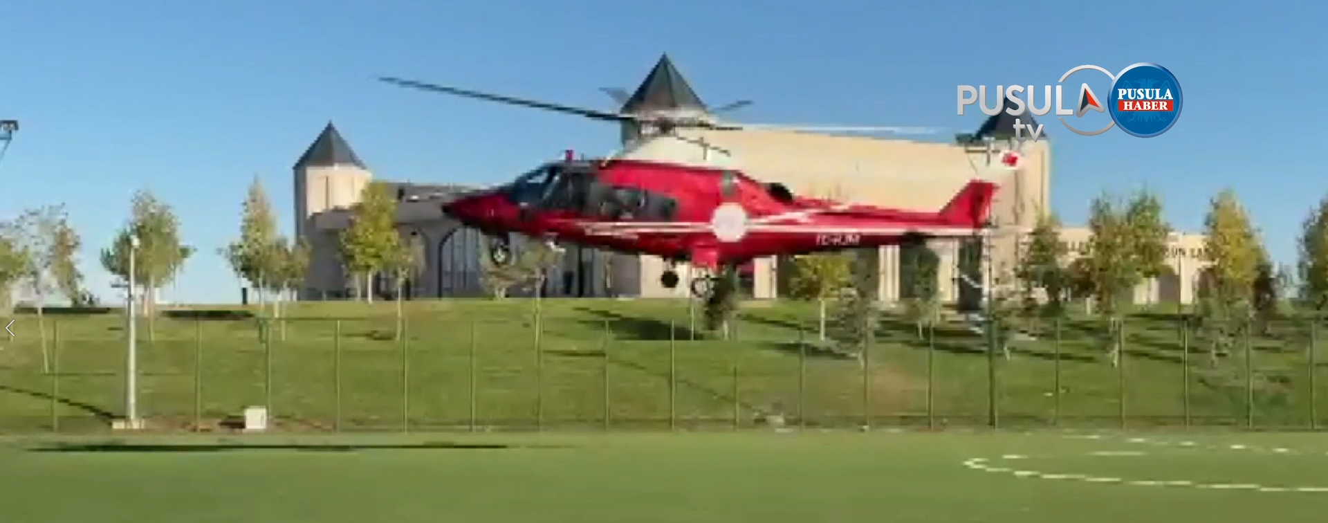 Konya'da hava ambulansı kalp krizi geçiren hasta için havalandı