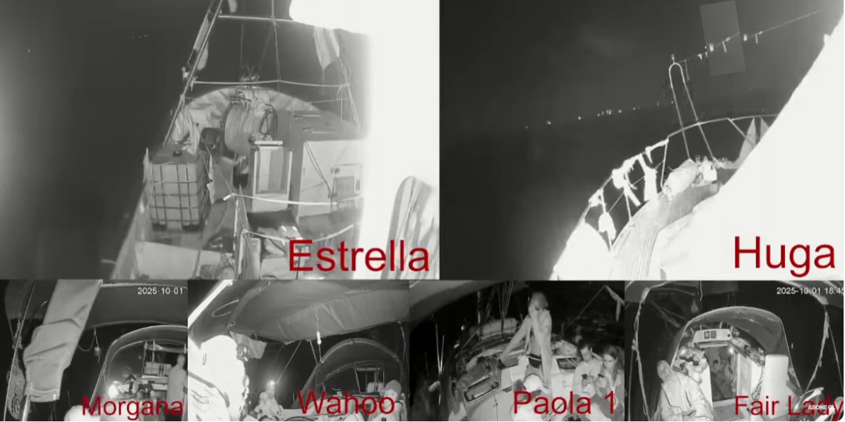 'Küresel Sumud Filosu' Gazze’ye doğru ilerliyor! Gemilerden CANLI YAYIN