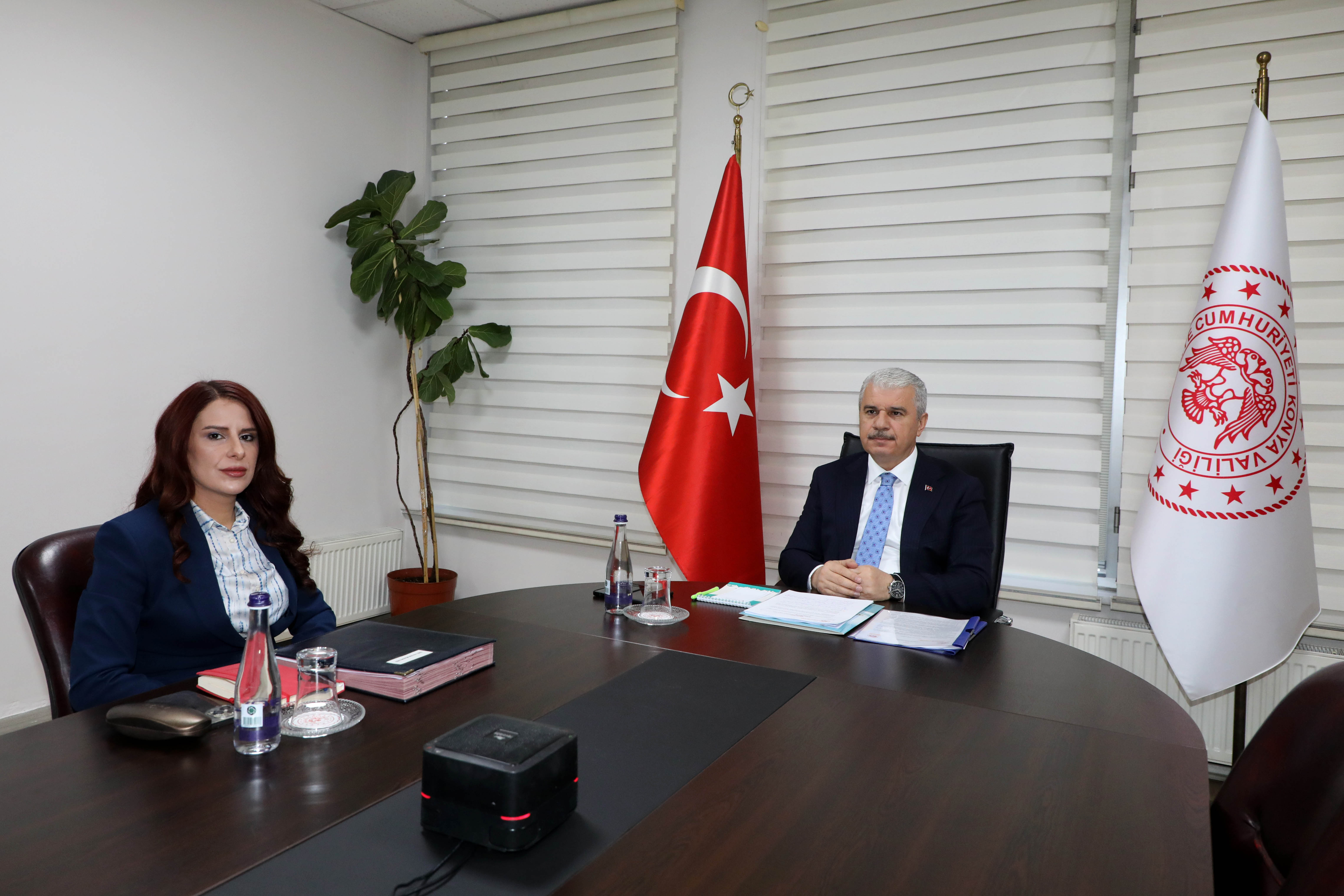 Vali Akın başkanlığında Kaymakamlar toplantısı yapıldı