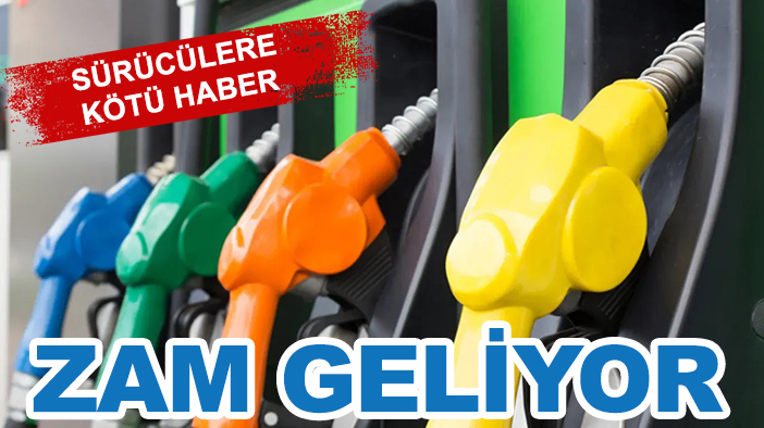 Sürücülere kötü haber: Zam geliyor