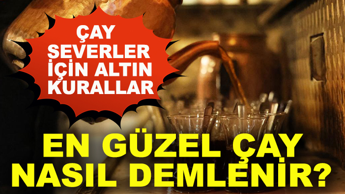 Çayın tadını zirveye taşıyan pratik demleme yöntemleri