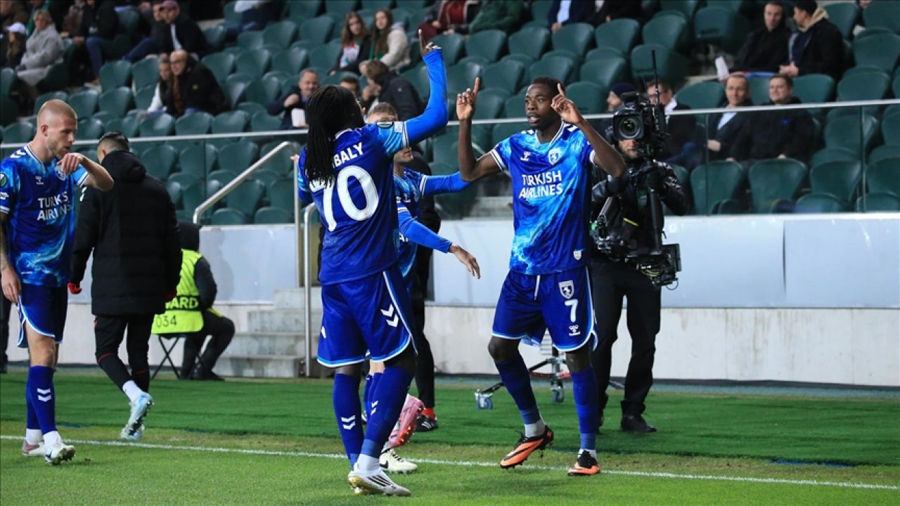 Samsunspor'dan Avrupa'da kritik galibiyet