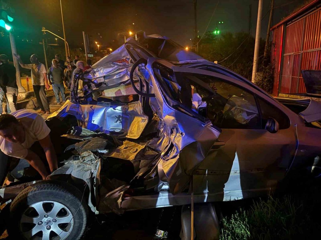 Şoför mahalli dışında hiçbir şey kalmadı