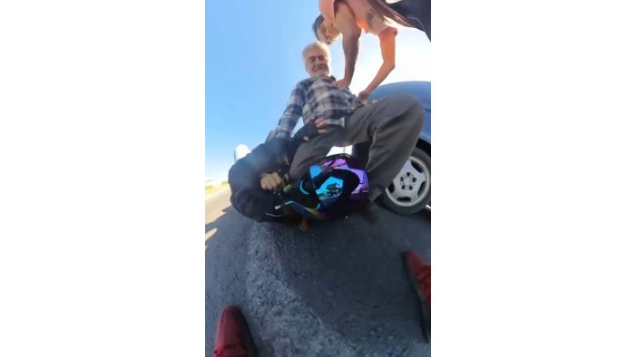 Trafikteki "lan"lı tartışmada karşılıklı olarak darp eden şahıslar gözaltına alındı