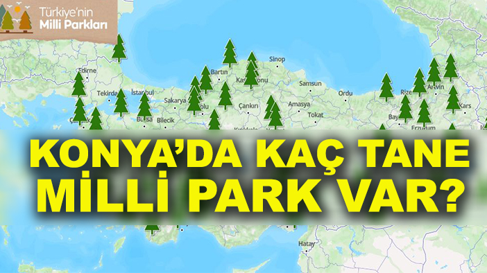 Konya’da kaç tane milli park var?
