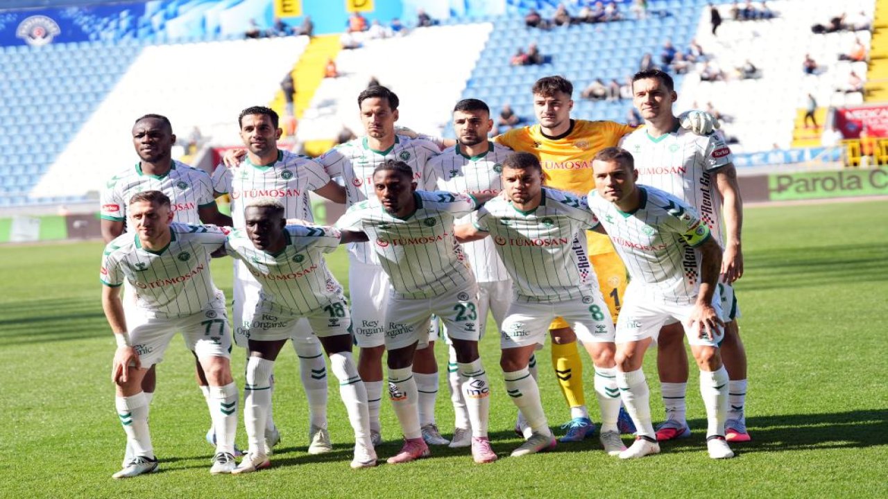 Konyaspor Kasımpaşa deplasmanında 1 puana razı oldu