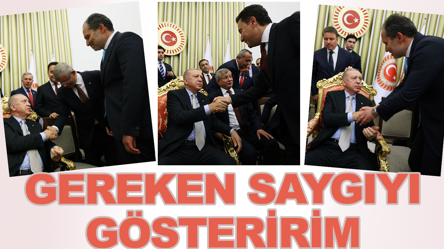 Cumhurbaşkanı Erdoğan'ın yanına oturmuştu: "Cumhurbaşkanı'na gösterilmesi gereken saygıyı gösteririm