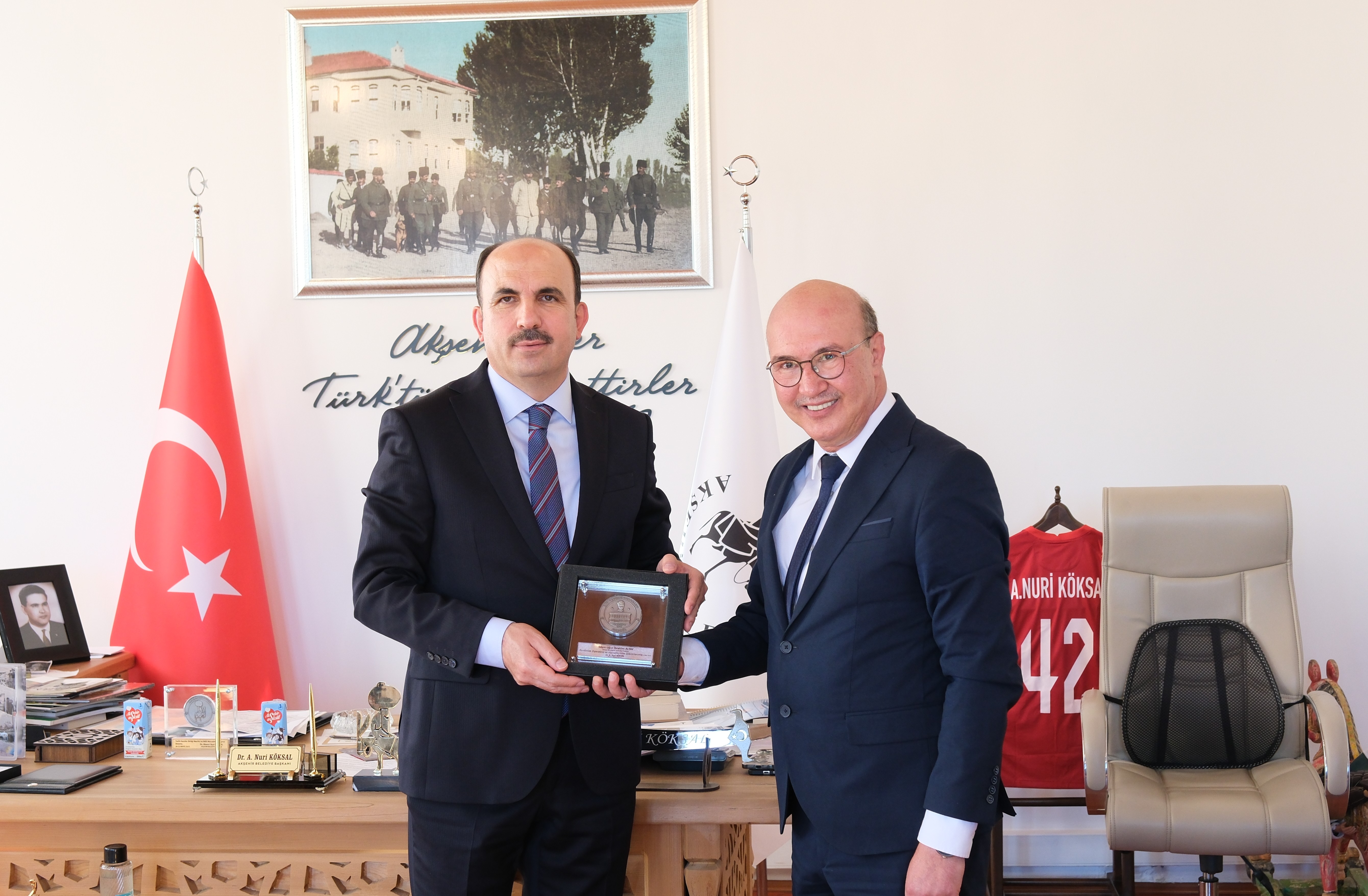 Başkan Köksal, Başkan Altay ve heyetini ağırladı