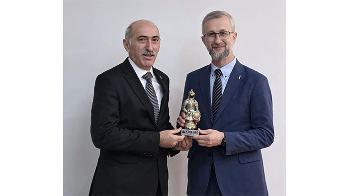 KONİAD heyetinden Ukrayna Büyükelçisi’ne ziyaret