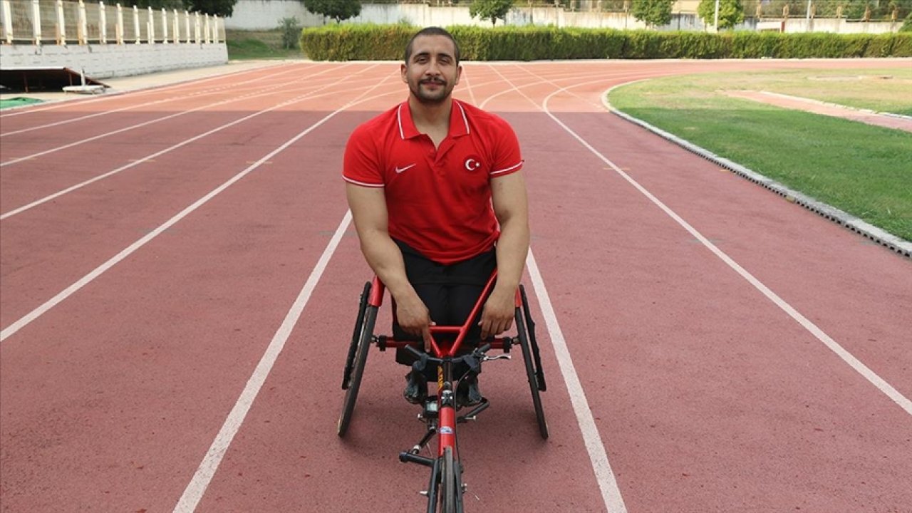 Para atletin hedefi önce kanseri yenmek, sonra şampiyon olmak