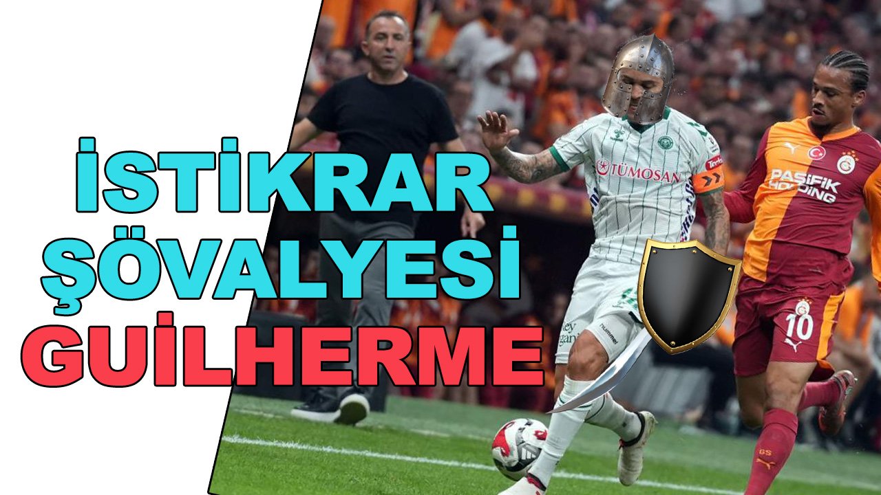 Konyaspor'un şövalyesi Guilherme