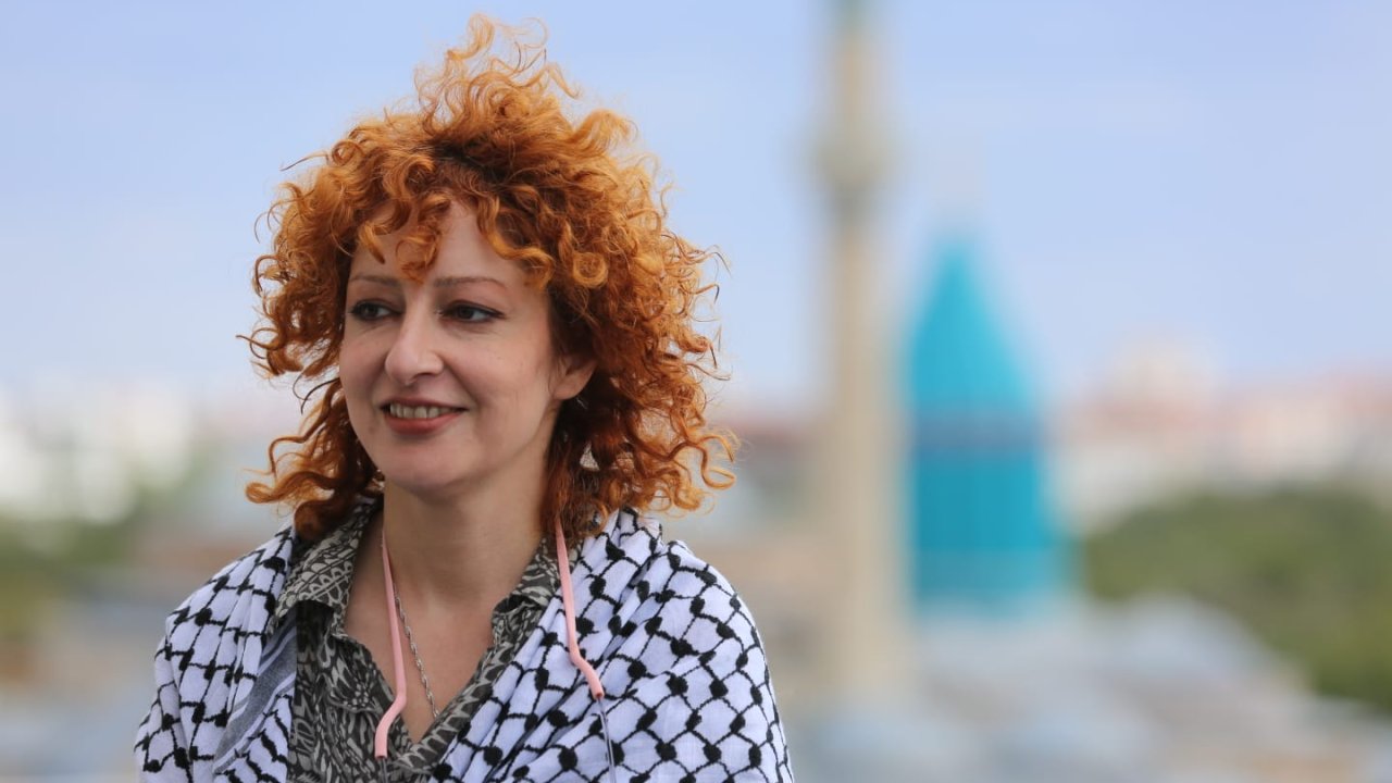 Gazzeli çocuklar için yola çıkan İranlı Aktivist Konya’ya ulaştı