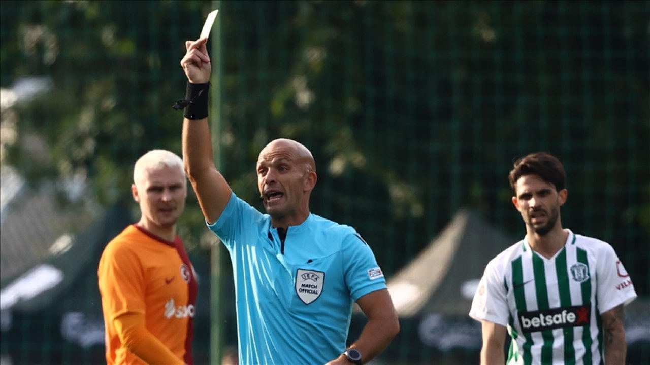 Bulgaristan-Türkiye maçının hakemi açıklandı