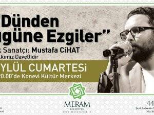 Mustafa Cihat sevenleriyle buluşuyor