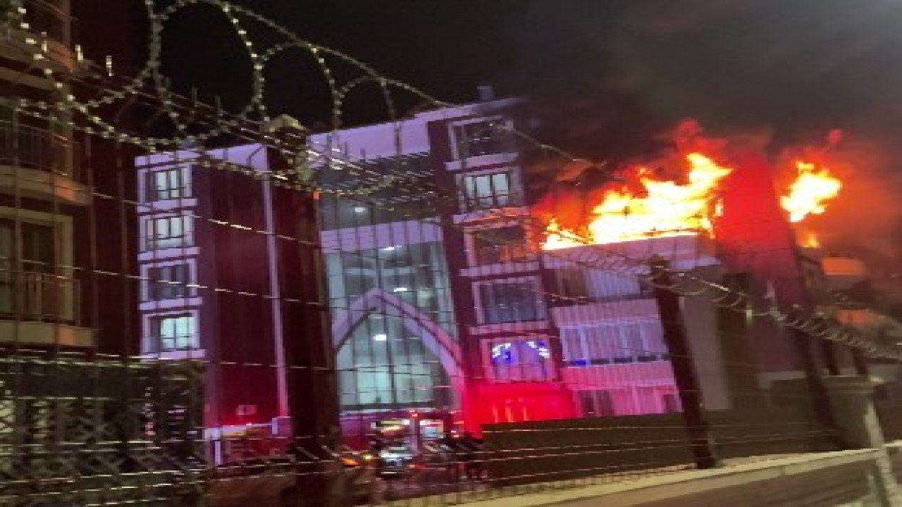 Konya’da yaşlı çiftin kaldığı evde yangın