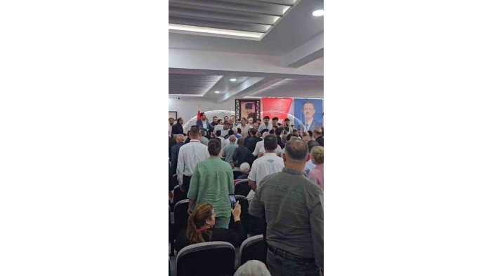CHP Samandağ ilçe kongresinde kavga çıktı