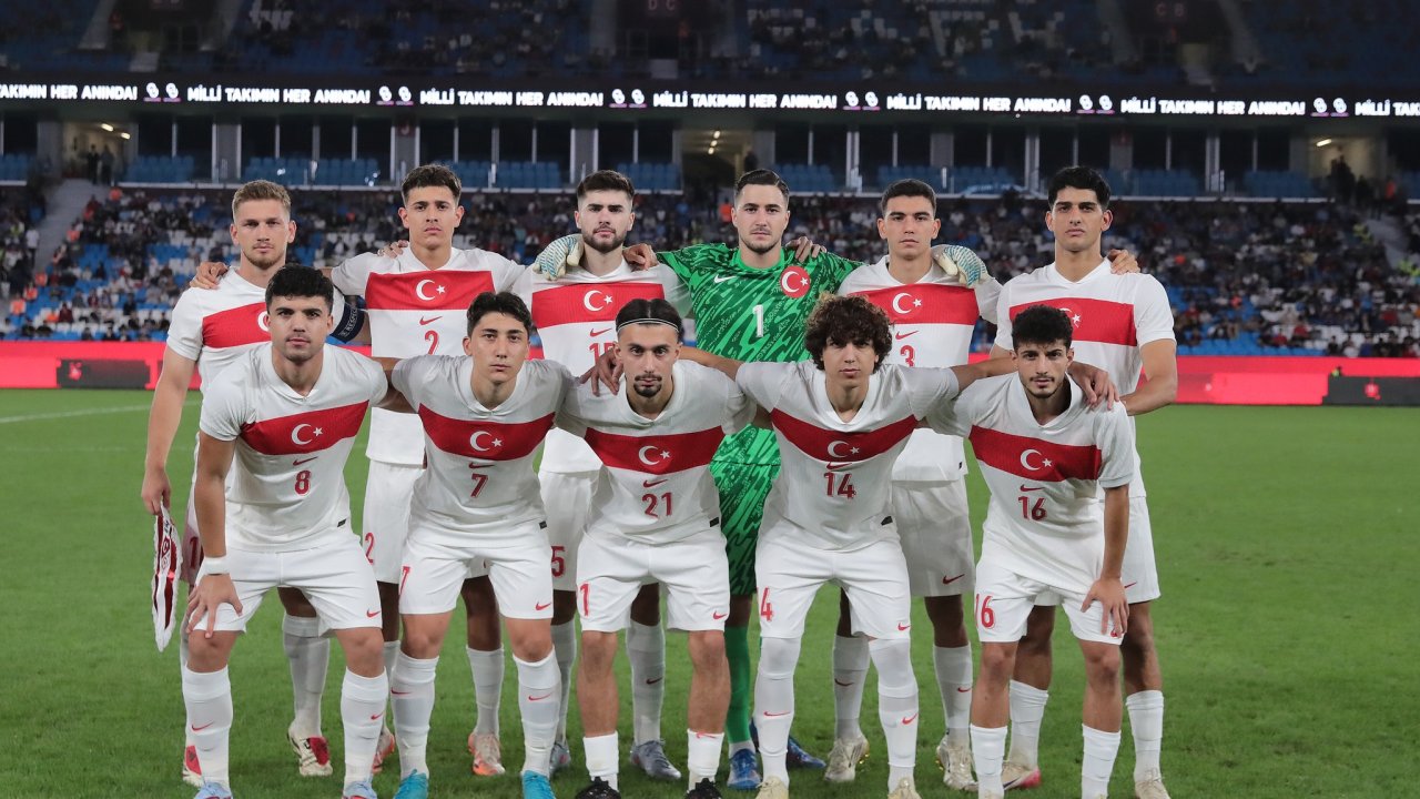 'Deniz Ertaş'lı Ümit Milli Futbol Takımı, Litvanya'yı ağırlıyor