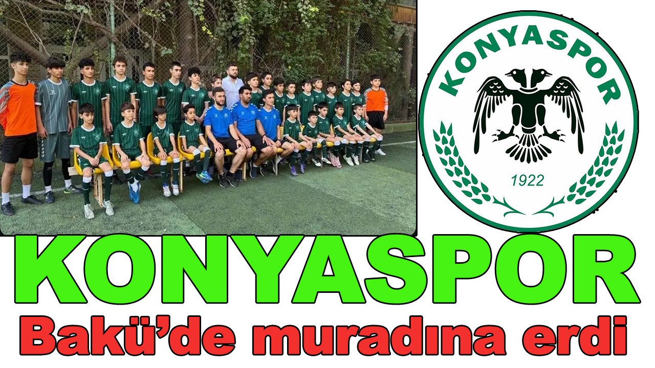 Konyaspor Bakü'de futbol okulu açtı
