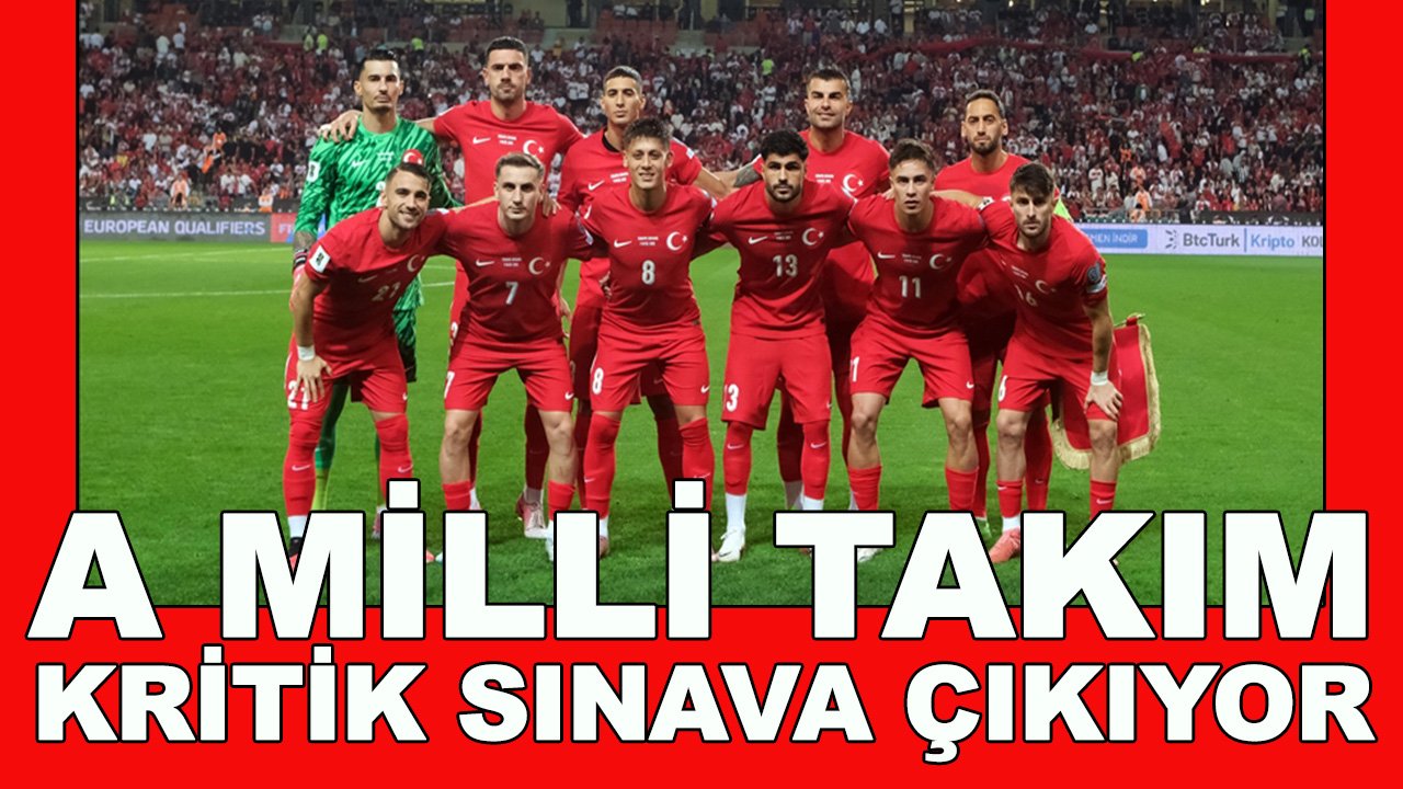 A Milli Takım 644. maçına çıkıyor