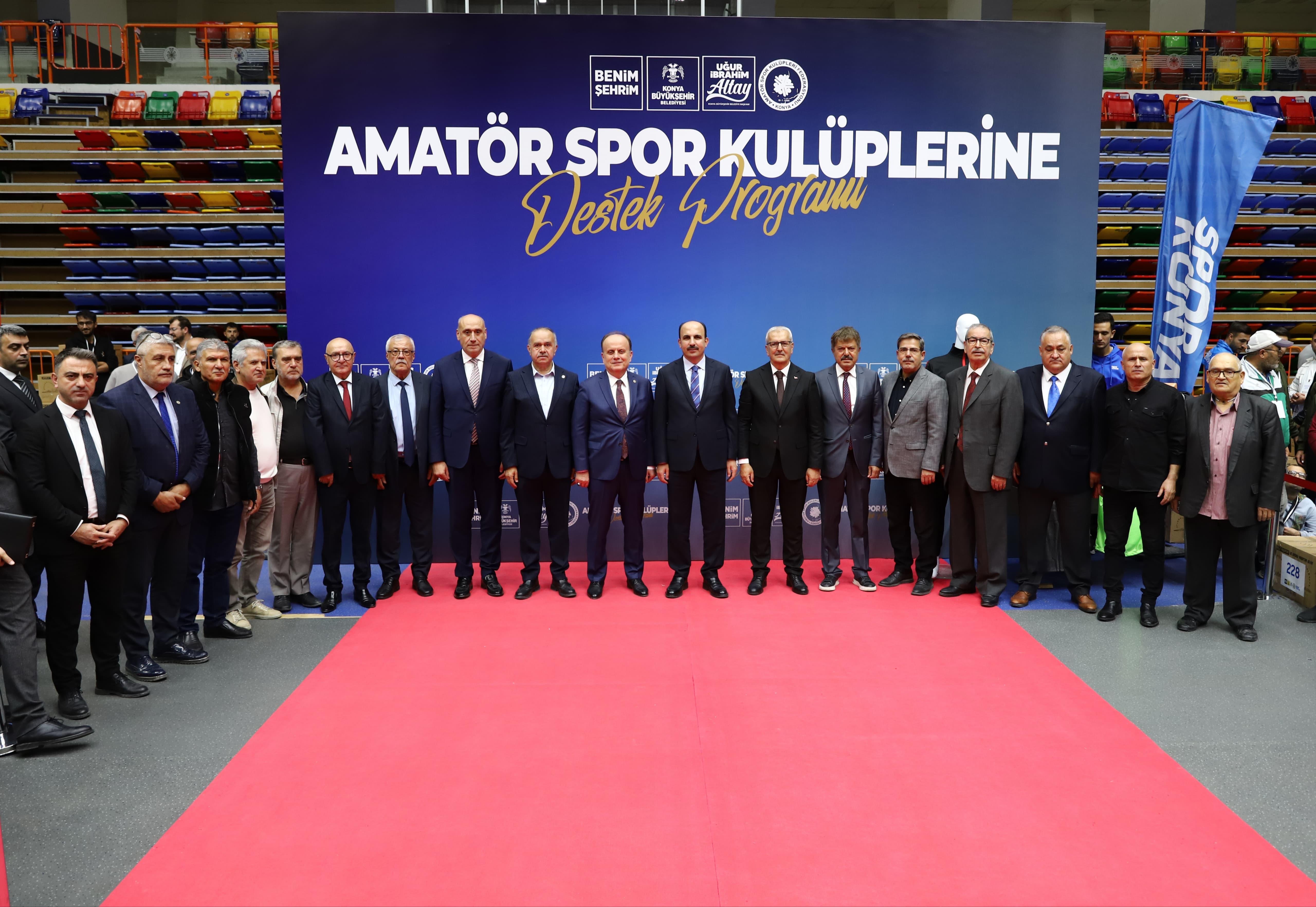 Konya Büyükşehir’den amatör spora 144 milyon liralık dev destek!
