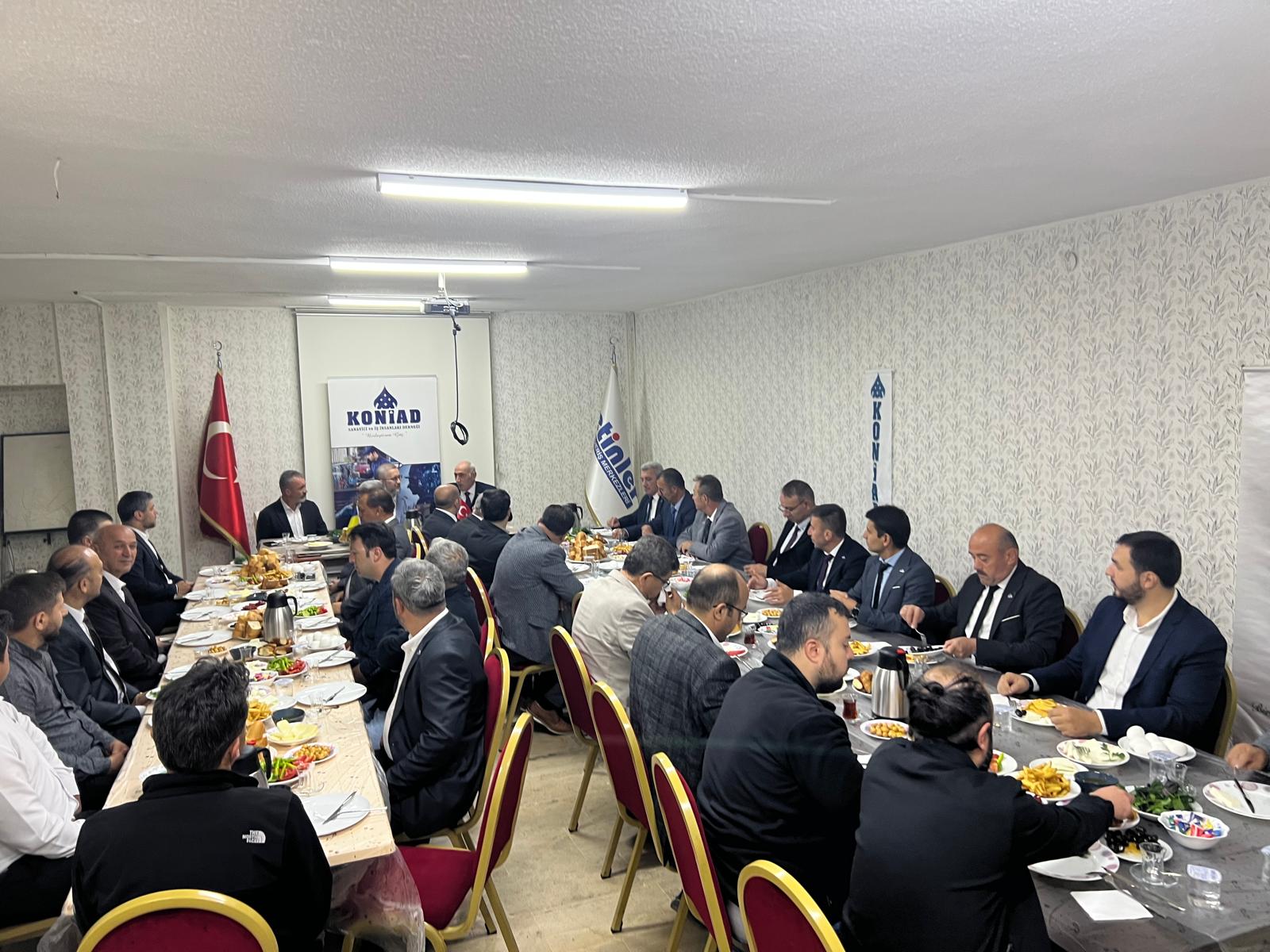 KONİAD üyeleri Ukrayna Büyükelçisi ile kahvaltıda buluştu