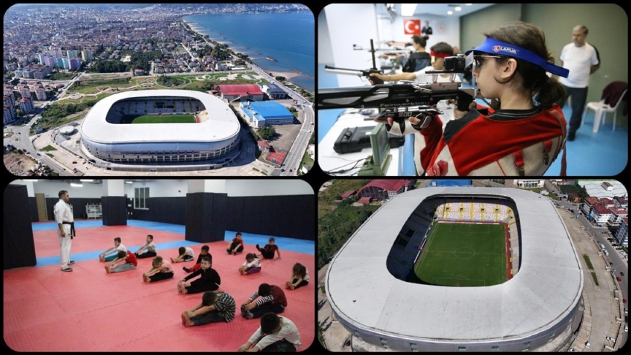 Ordu'nun bir dereleri birde stadyumu