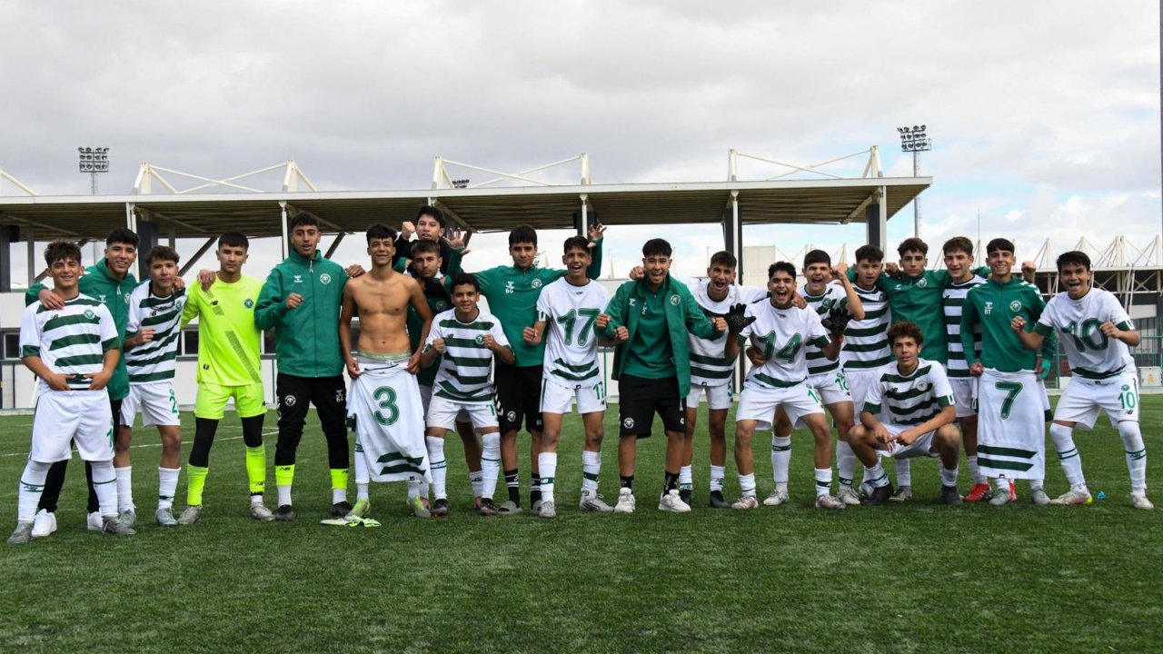 Konyaspor gelişim liglerinde galip