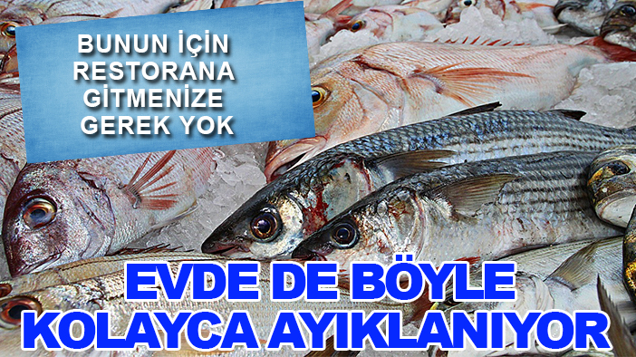 Bunun için restorana gitmenize gerek yok: Evde de böyle kolayca ayıklanıyor