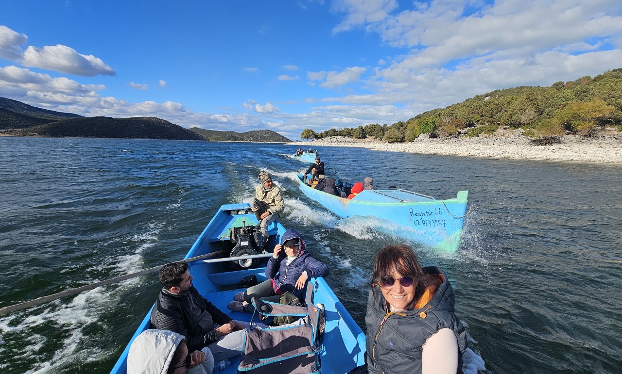 Doğaseverler Beyşehir'i gezdi