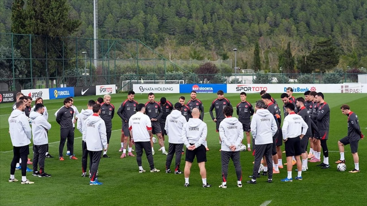 Milli Takım'da Gürcistan maçı hazırlıkları tamam