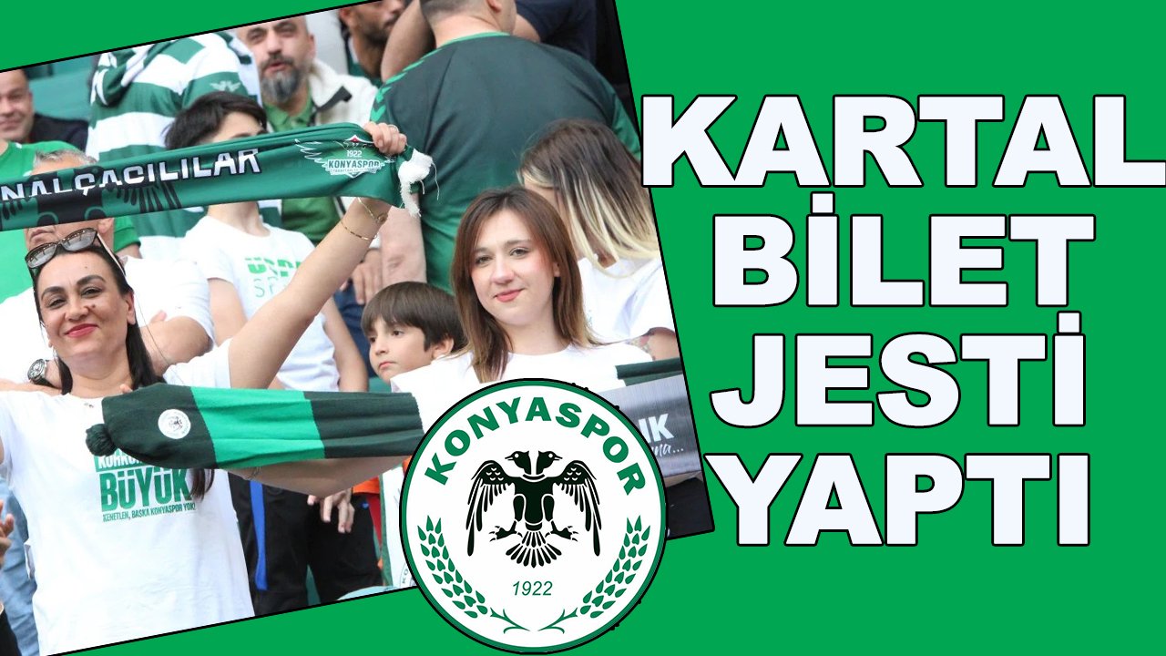 Konyaspor'dan 'ücretsiz' bilet jesti
