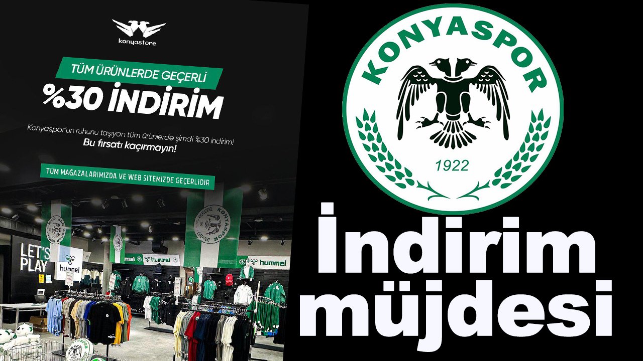 Konyaspor'dan yüzde 30 indirim müjdesi