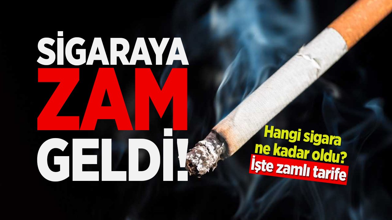 Sigaraya yeni bir zam daha geldi!