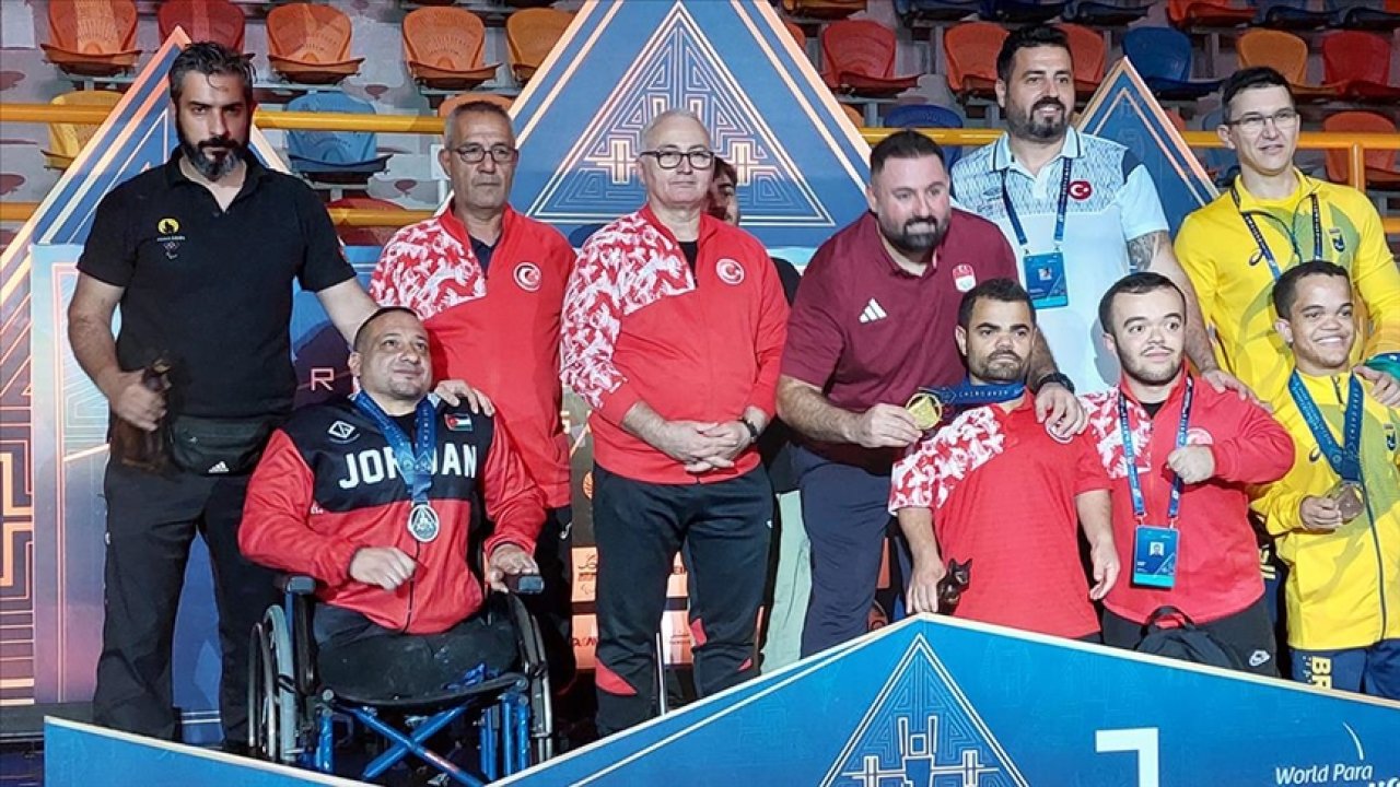 Milli para halterci Kayapınar dünya şampiyonu