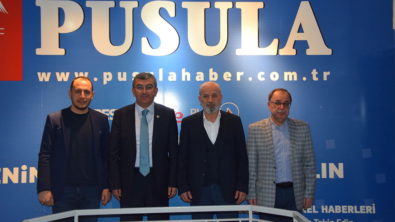 Hasan Ekici'den Pusula'ya ziyaret