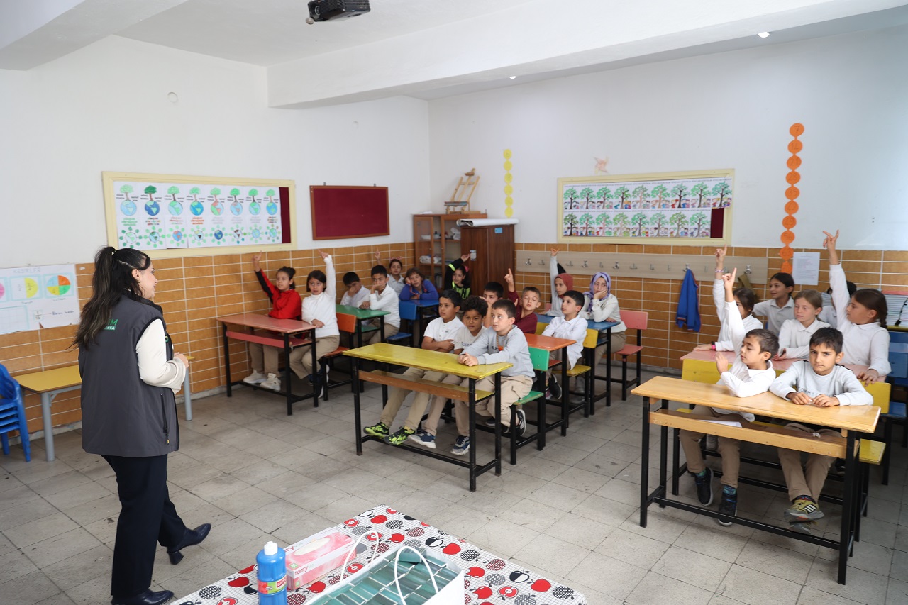 Konya'da 3. ve 4. sınıflar gıda israfını öğrendi