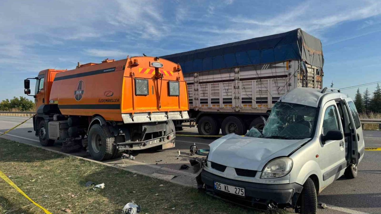 Amasya’da feci kaza: 4 ölü, 1 yaralı
