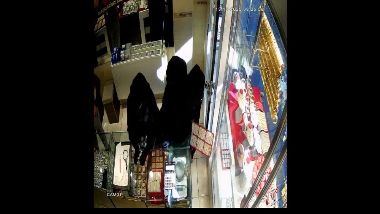 Konya’da film sahnelerini aratmayan soygun: Çarşaflı kadınlardan milyonluk hırsızlık!