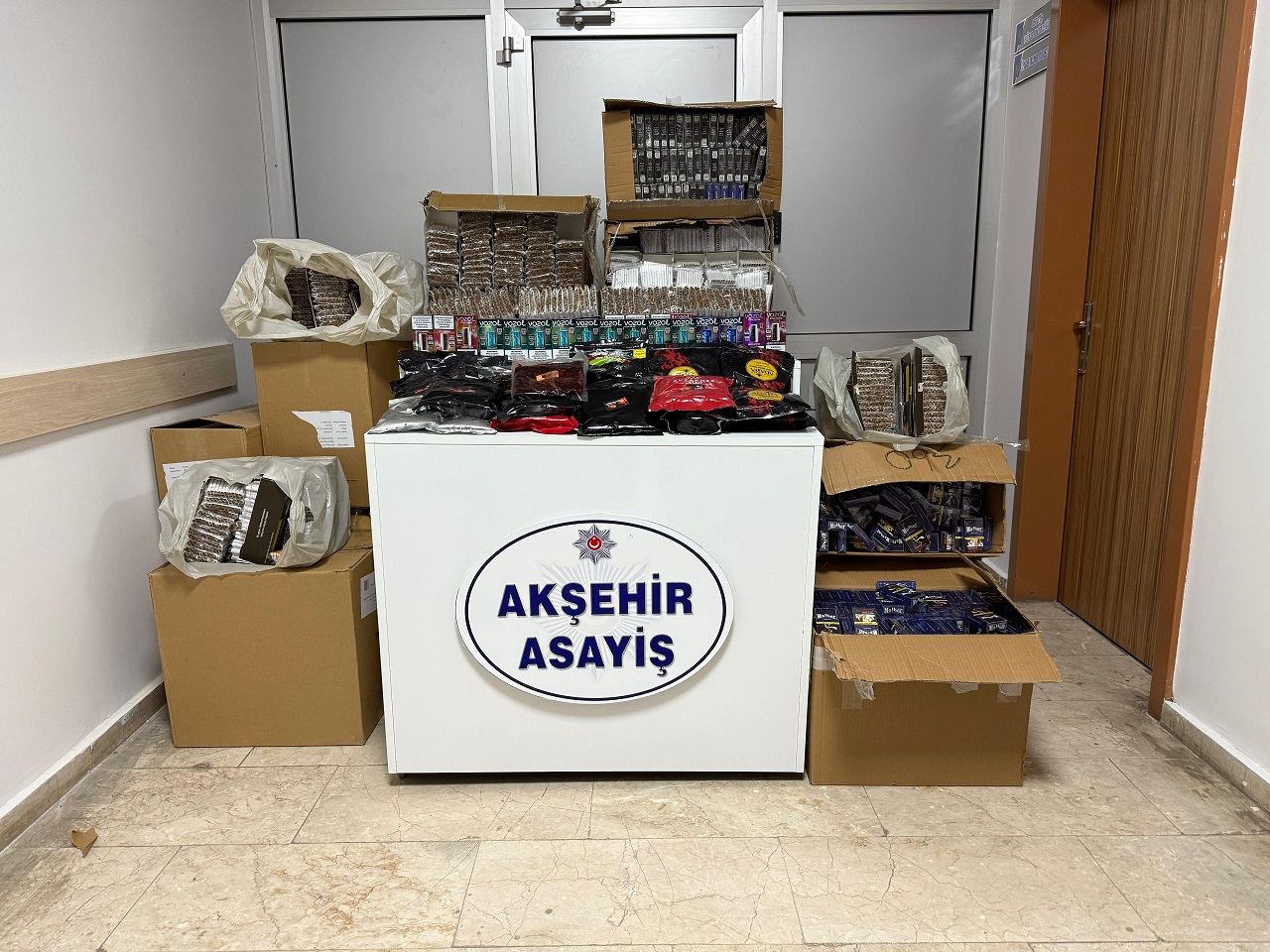 Konya'da kaçakçılık operasyonu!