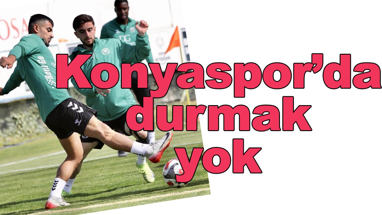 Konyaspor'da 'Beşiktaş' mesaisi başladı